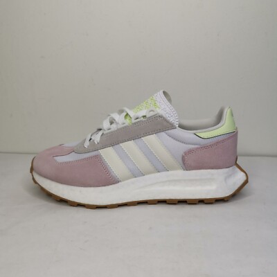 Adidas Retropy E5 White Pink Women's Boost Sneakers Size 9 GW8262