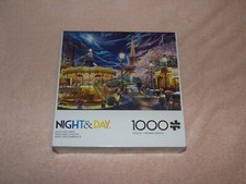 Buffalo Games Night  Day Dazzling Paris 1000pc Jigsaw Puzzle