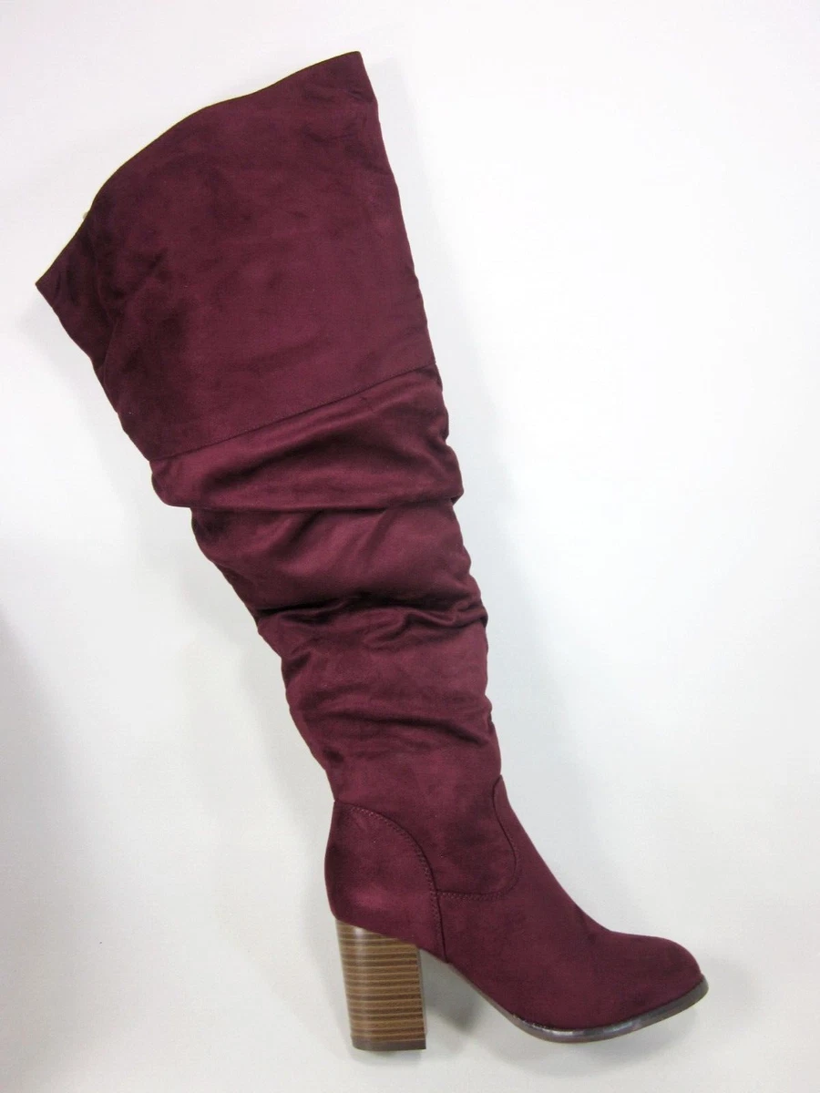 Extra wide hotsell calf stiletto boots