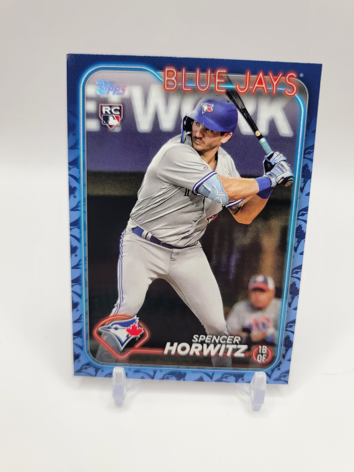 2024 Topps Baseball Team Color Border Variations #172 Spencer Horwitz SSP