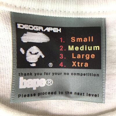 BAPE command z T-shirt White A Bathing Ape Size M | eBay