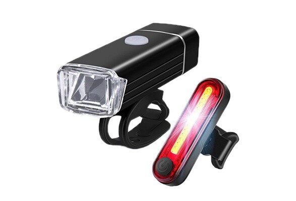 fahrrad beleuchtung set led scheinwerfer rücklicht &amp