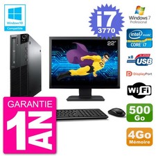 PC Lenovo M82 SFF Ecran 22
