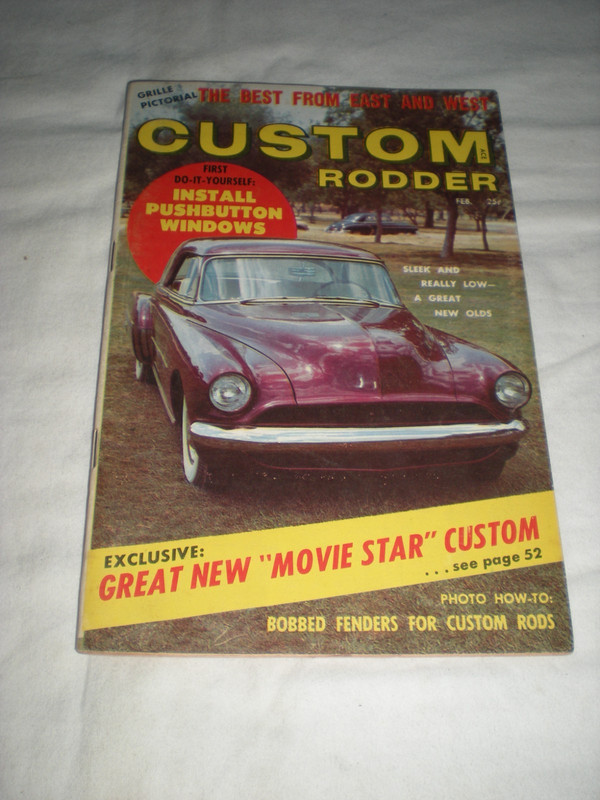 "  Custom Rodder " Magazine { February  1959 }