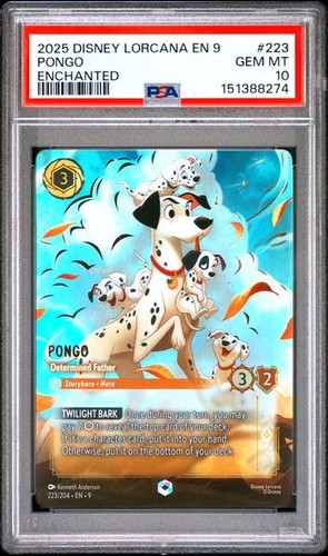 Pongo - Determined Father graded PSA 10 for sale on eBay