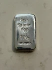 100g 999 Fine Silver bullion Bar made by APO genuine full hallmark 999