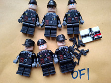 x6-  Mini Figure -german officer soldiers ww2