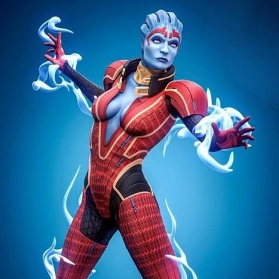 Samara Mass Effect | Garage Kit DIY Figure Statue PAINTED 3D Model