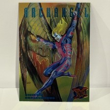 1995 Fleer Ultra Marvel X-Men ARCHANGEL #1 Sinister Observations Holo Foil