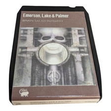 Testé Et Remis En état! Brain Salad Surgery 8-Pistes Emerson Lake & Palmer