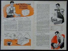 Electroplating Small Shop How-To INFO Formulas PLANS