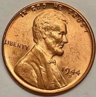 1944-D  ~ Choice Uncirculated BU Red RD - Lincoln Wheat Cent  ~ B266
