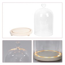 Glowing Couple Hand Model Ornament Romantic Glass Cover Model Adornment