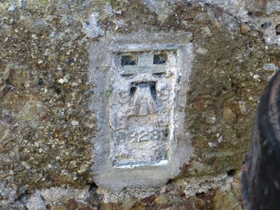 Photo A3 Ordnance Survey Flush Bracket G3231 Narberth/Arberth This can  c2013