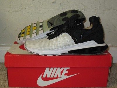 Nike Shox Gravity White Black Men's Size 10 EUC! AR1999-101 2017