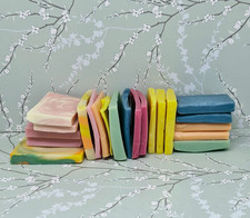 2 LB Handmade Soap Samples + Ends, Mix Scents