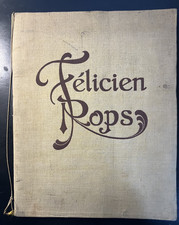 FÉLICIEN ROPS et son œuvre - L'Art et le Beau  n°1 (texte de Gustave Kahn) 1906