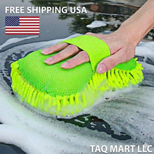 Microfiber Car Wash Mitt Sponge Glove Auto Detailing Cleaning Tool Microfiber Car Wash Mitt Sponge Glove Auto Detailing Cleaning Tool