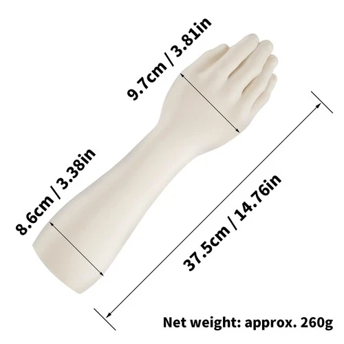 Soft Silicone Tattoo Practice Arm - High-Fidelity Skin for Tattoo Art Display, H image 5