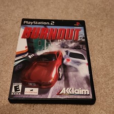 Acclaim Burnout PS2 2001 Multiplayer Manual Included E Rated