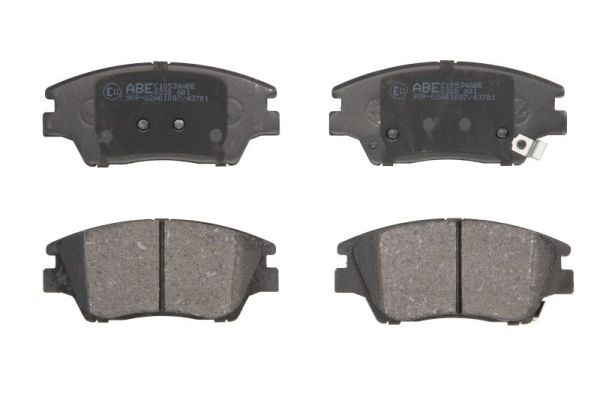 2x ✅Fits ABE C10534ABE Brake Pad Set, disc brake C10534 ABE (Automot ⭐UK Seller⭐ - Image 8