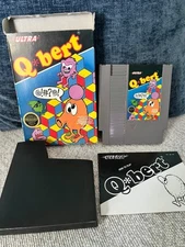 Qbert (Nintendo Entertainment System, 1989) CIB, Complete in Box!