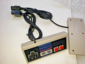 2 Pack Controller For NES Nintendo Vintage Console Wired Gamepad squared control