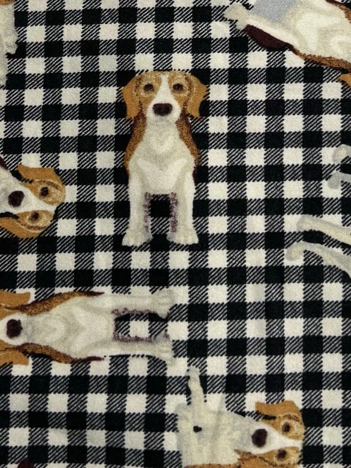 LuLaRoe Leggings TC Alto Curvilíneo Animal NEGRO MARRÓN Perro Cuadros Beagle Cachorro Foto 3 de 4