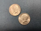 2 - 1964 Kennedy Half Dollars Silver Coin    C- 46