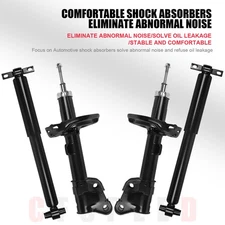 4PCS Front Rear Shock Strut Assembly For 2009-2015 Honda Pilot EX LX SE 3.5L V6