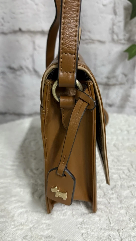 👜RADLEY “Oakworth Rd” Leather Ladies Small Satchel Style Multiway Bag, Toffee👜 - Image 4 of 4