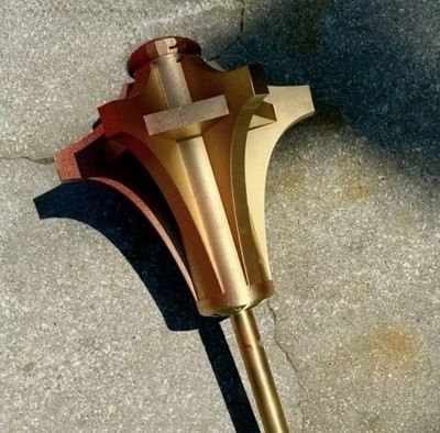 INVINCIBLE BATTLE BEAST MACE 1:1 Prop for cosplay or display