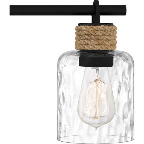 Quoizel BTC8624 Baltic 3 Light 24"W Vanity Light - White - Picture 8 of 11