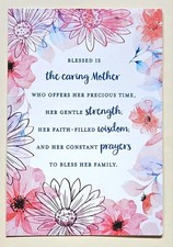 Happy Mother's Day /Greeting Card Large Format  Envelope 8x5,5" 