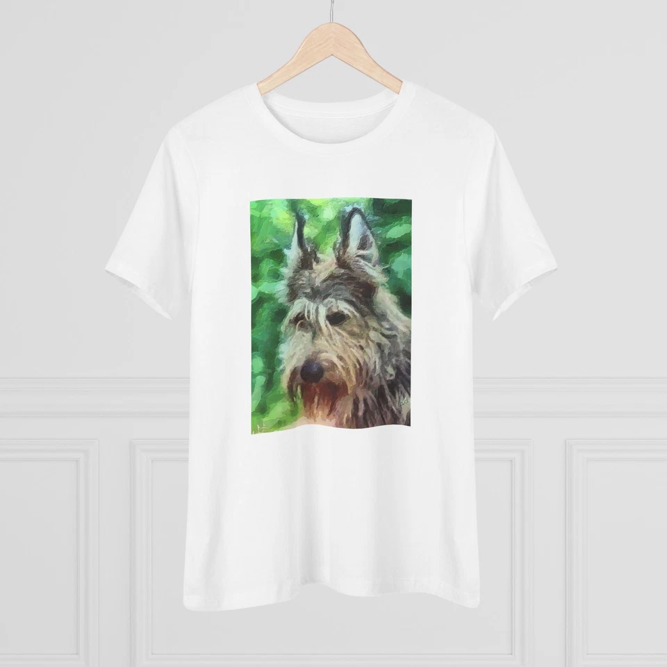 Camiseta de algodón para mujer Berger Picard calce relajado Foto 4 de 4