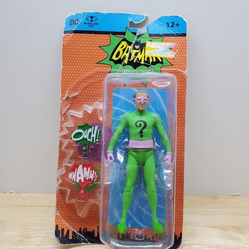 McFarlane Toys The Riddler Retro 1966 Classic TV Series Batman 6” Figure READ!!! - Picture 2 of 6