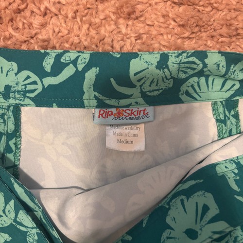 Rip Rock Hawaii Wickel Damen Gr. M türkis grün Schwimmüberzug tropisch Strand Länge 2 - Bild 5 von 7