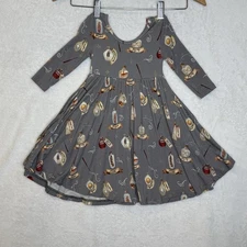 NWT 3T Little Crowns and Capes Harry Potter Potions Wizard Bamboo Twirl Dress