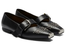 Onitsuka Tiger TIGER BALLERINA STUDS 1182A682 001 BLACK/SILVER Women's Size