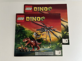 LEGO Dino: T-Rex Hunter - 5886 - 98% complete w Manuals, no minifigures