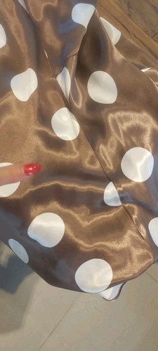 Mint Velvet 16 Maxi Dress Polka Dot Halter Neck Occasion Mocca Rrp £139 - Picture 22 of 23