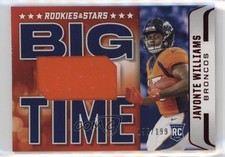 2021 Panini Rookies & Stars Big Time Relics 195/199 Javonte Williams #BT-15 0nr3