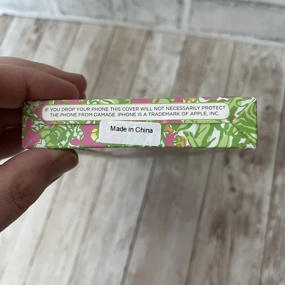 NUEVA FUNDA IPHONE LILLY PULITZER APPLE 5S Y 5 VERDE ROSA Foto 3 de 4