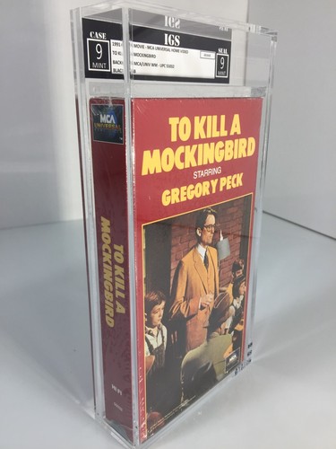 To Kill a Mockingbird VHS / IGS GRADED DOUBLE MINT 9/9 ! 1962 / 1987 New Sealed - Picture 6 of 7