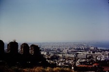 Thessaloniki, Greece from above 1974; THREE Kodachrome 35mm Slides N94