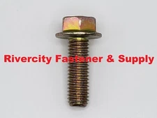 (100) M8-1.25x25 J.I.S. Small Head Hex Bolts M8x1.25x25 Flange Bolts JIS Screws