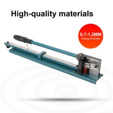 Manual DIN Rail Cutter Double Slot Steel&Aluminum Rail Cutting Machine 0.5-1.5MM