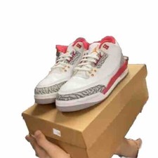 Nike Air Jordan 3 Retro-Cardinal Red- Men's Shoe Sizes 7M/8.5W