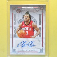 CHRIS CLEMONS 2019 ROOKIE  Panini Chronicles  Auto.  /99  Silver #33 Rockets