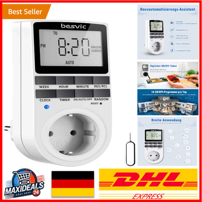 Digital Timer Socket Premium für einzigartige Programmierungsmöglichkeiten mi...